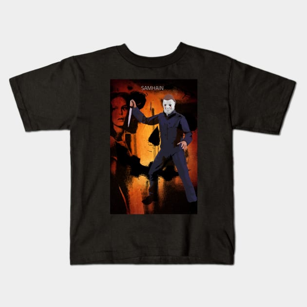 Samhain Kids T-Shirt by CinemApocalypse